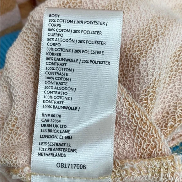 NWOT Free People Classic Crew Striped Sweater Oversized Casual Size Large - Picture 7 of 9